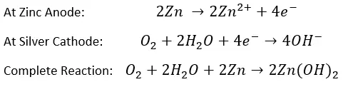 dissolved oxygen anode and cathode equation